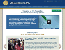 Tablet Screenshot of ltgassociates.com